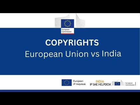 Copyright India-EU comparative