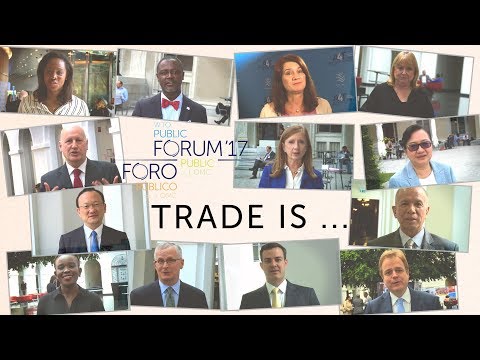 Trade is...