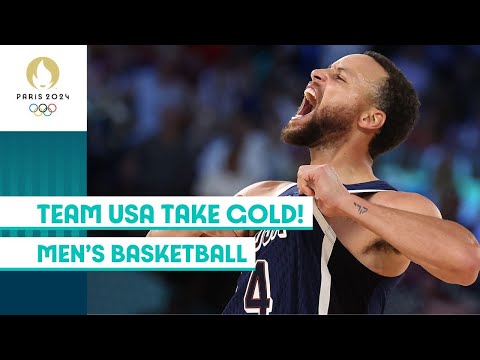 TEAM USA WIN GOLD | Men&#039;s Basketball Gold Final | #Paris2024 Highlights