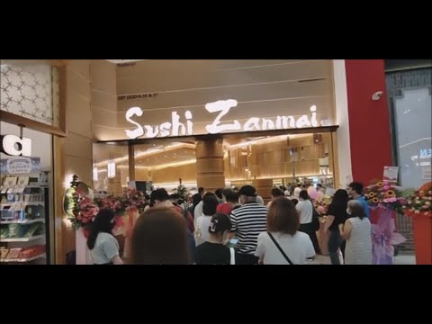 SUSHI ZANMAI (Gurney Paragon Mall) - The First Chain Japanese Conveyor- Belt Sushi Restaurant.