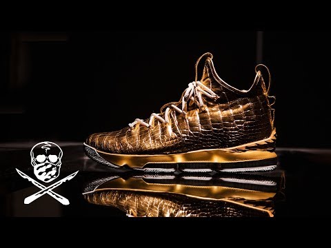 $100,000 Diamond and Gold LeBron 15 - The Shoe Surgeon