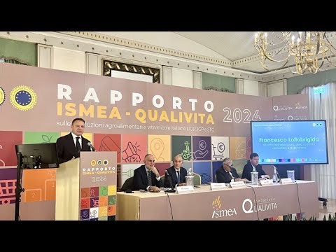 Presentazione Rapporto Ismea-Qualivita 2024