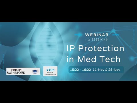 Webinar Techinal IP Protection in Medtech Industry - PART 1