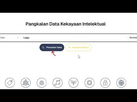 Panduan Penggunaan Pangkalan Data Kekayaan Intelektual Indonesia Pencarian Hak Cipta