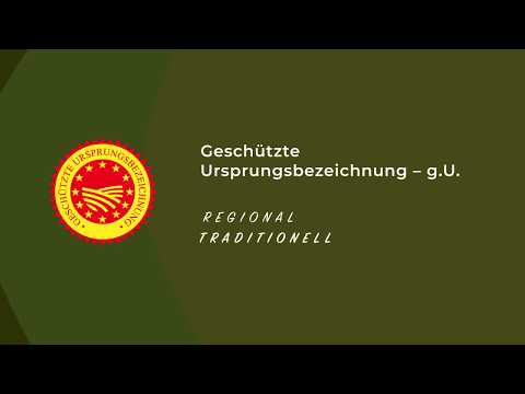 EU-Herkunftsschutz: Gütezeichen &quot;geschützte Ursprungsbezeichnung (g.U.)&quot;