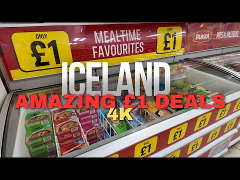 Amazing £1 Buys at Iceland - Special Deals Tour [4K]