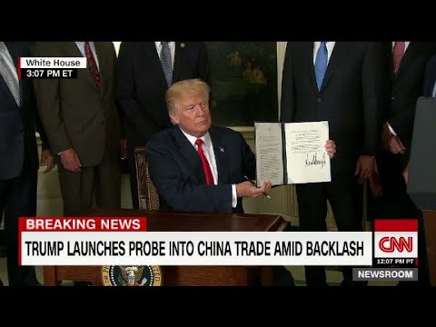 Trump probes China&#039;s trade practices